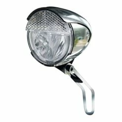 Éclairage Avant Trelock Bike-i Retro 15 Lux LED Chromé