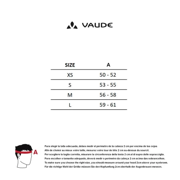 Bonnet Vaude Bike Cap Noir Blanc â Image 2