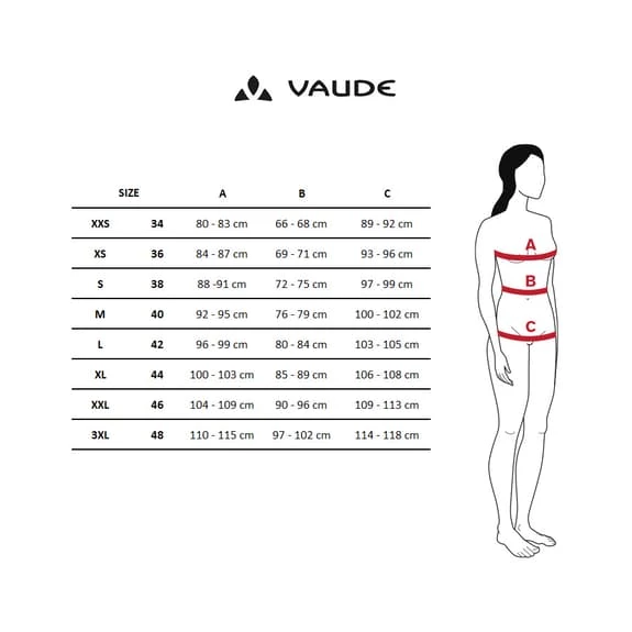 Cuissard Intérieur Vaude Bike Innerpants III Noir Femme – Image 6