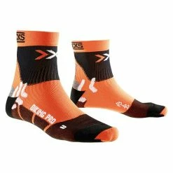 Chaussettes X-Bionic Bike Pro Orange/noir