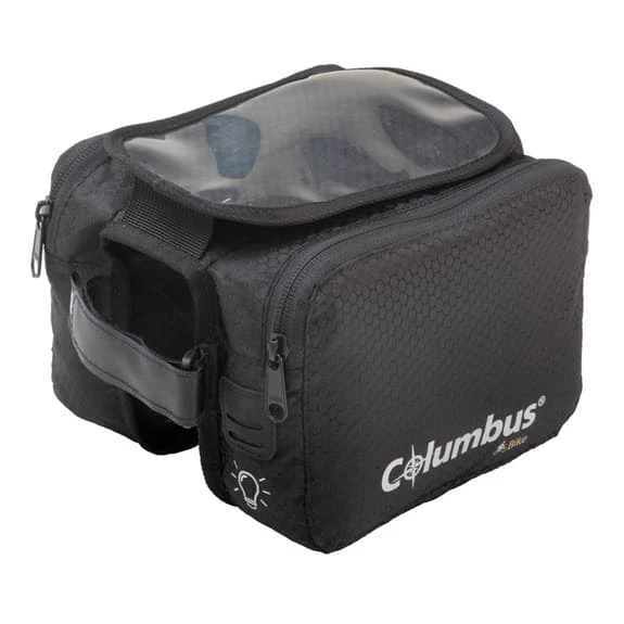 Sacoche De Châssis Columbus Outdoor Bike Frame Bag+ Mobile Noir