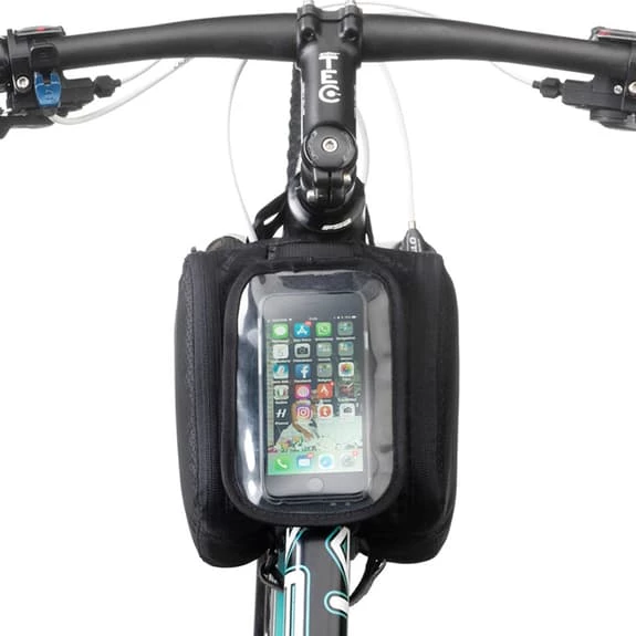 Sacoche De Châssis Columbus Outdoor Bike Frame Bag+ Mobile Noir – Image 5