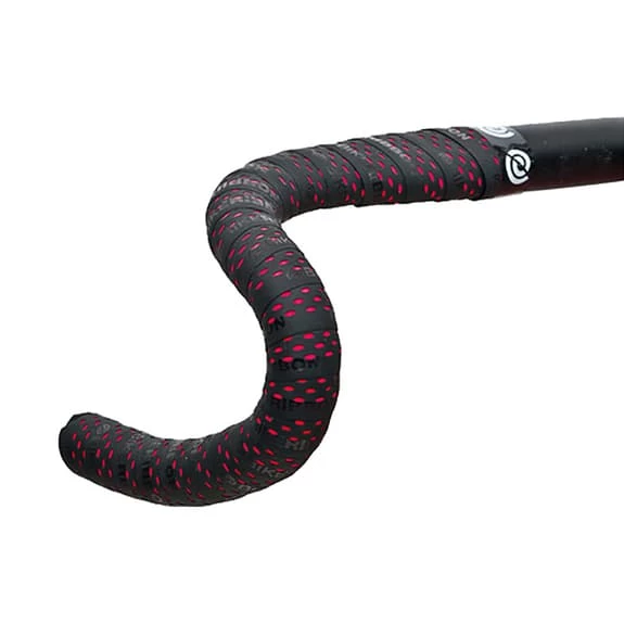 Ruban De Guidon Bike Ribbon Drops Noir Rouge