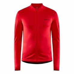 Maillot Craft Core Bike SubZ Manche Longue Rouge