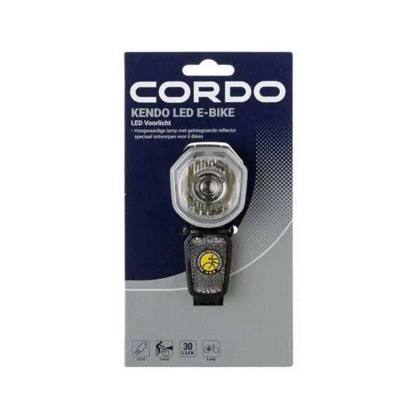 Cordo Kendo E-Bike Koplamp LED 6-36VDC - Zwart – Image 2