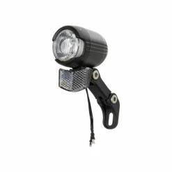 Cordo Shiny 40 Koplamp LED E-Bike 6-48V - Zwart