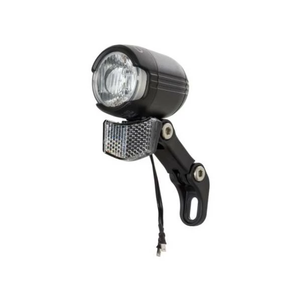 Cordo Shiny 40 Koplamp LED E-Bike 6-48V - Zwart