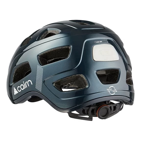 Casque Cairn Bike Quartz LED USB Bleu Vert – Image 2