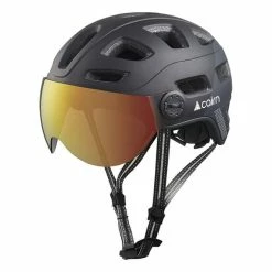 Casque Cairn Bike Quartz Visor LED USB Noir Mat