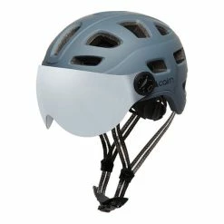 Casque Cairn Bike Quartz Visor LED USB Gris