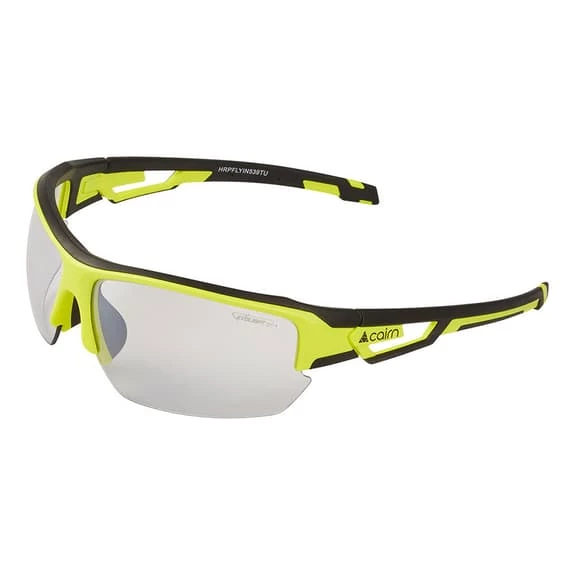 Lunettes Cairn Bike Flyin Jaune Avec Verres Transparent