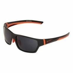 Lunettes Cairn Bike Drive Noir Orange Avec Verres Noir Enfant