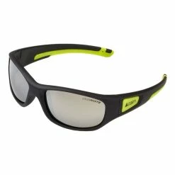 Lunettes Cairn Bike Play Noir Vert Avec Verres Transparent Enfant