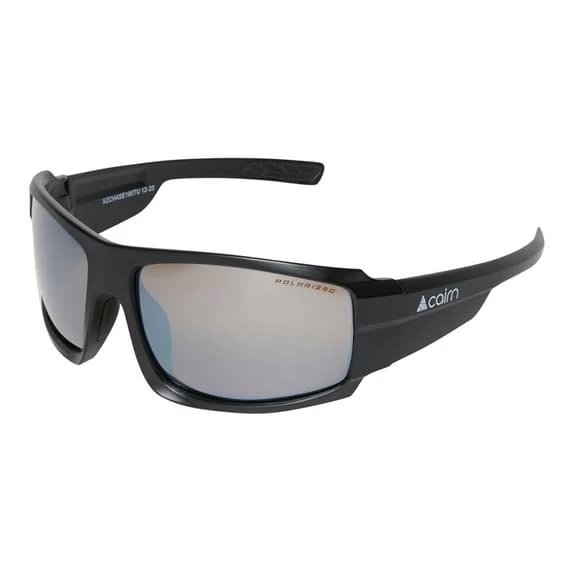 Lunettes Cairn Bike Chase Noir Clair Avec Verres Transparent