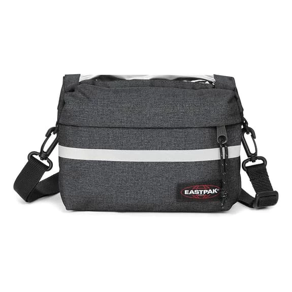 Sacoche De Guidon Eastpak Aman Bike Noir-gris Réfléchissant