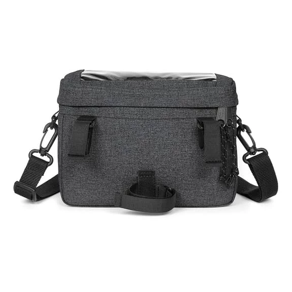 Sacoche De Guidon Eastpak Aman Bike Noir-gris Réfléchissant – Image 3
