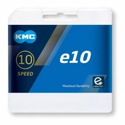 Chaîne KMC Pour E-Bike E10 10V 138 Maillons Gris