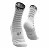 Chaussettes Compressport Pro Racing Socks V3.0 Ultralight Bike Blanc