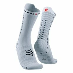 Chaussettes Compressport Pro Racing V4.0 Ultralight Bike Gris