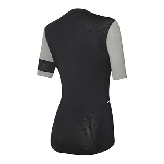 Maillot Rh+ E-Bike Manche Courte Gris Noir Femme â Image 2