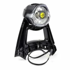 Spanninga BFT Koplamp LED E-Bike 6V - Zwart/Zilver