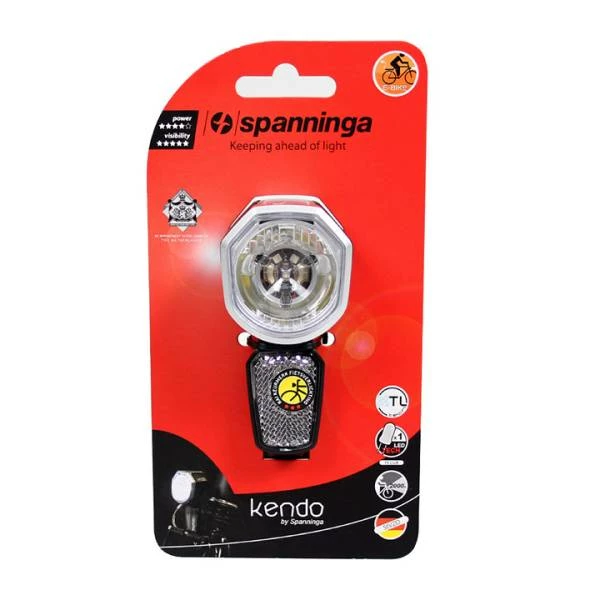 Spanninga Koplamp Kendo Xe Tbv. Naafdynamo / E-Bike 6 - 36V – Image 2