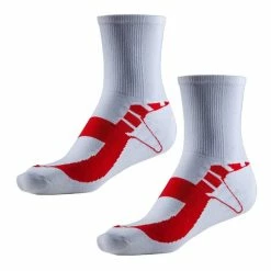 Chaussettes Sportlast Tecnico Bike Blanc Rouge