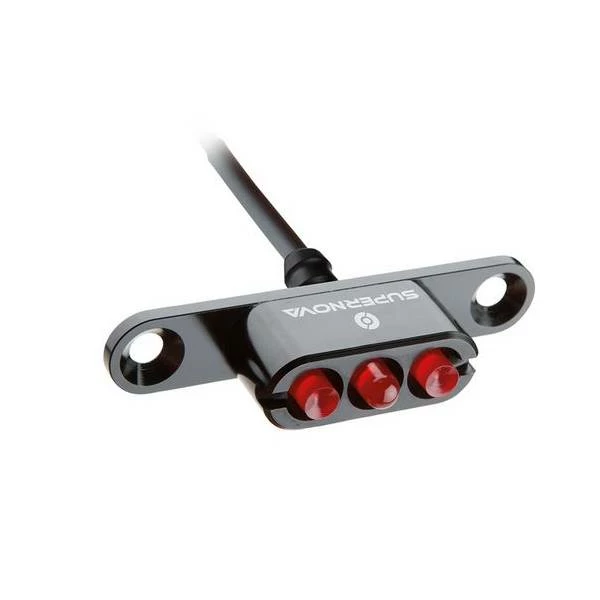 Supernova E3 Tail Light 2 Achterlicht E-Bike 12V - Zwart