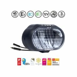 Supernova M99 Mini Pro-45 Koplamp E-Bike - Zwart