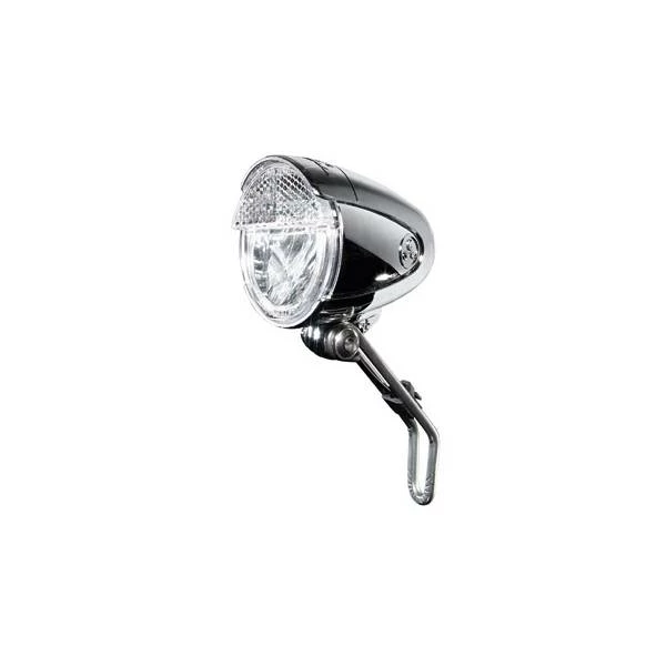 Trelock Bike-i Retro 583 Koplamp LED Naafdynamo - Zilver