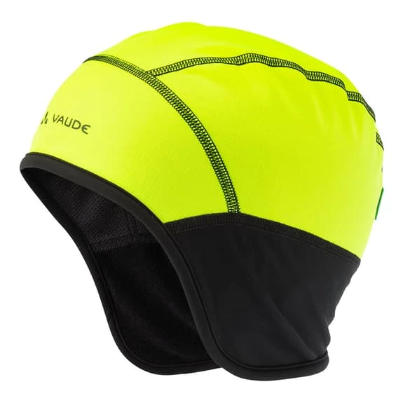 Bonnet Vaude Bike Windproof III Jaune Fluo Noir