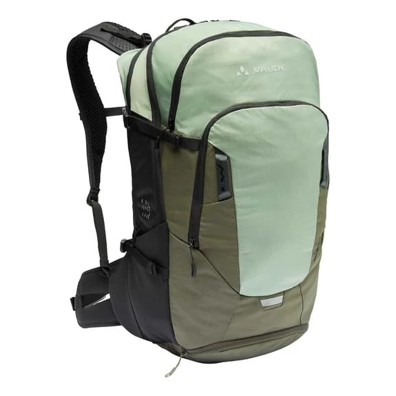 Sac à Dos Vaude Bike Alpin 30+5L Vert Pâle Gris Foncé