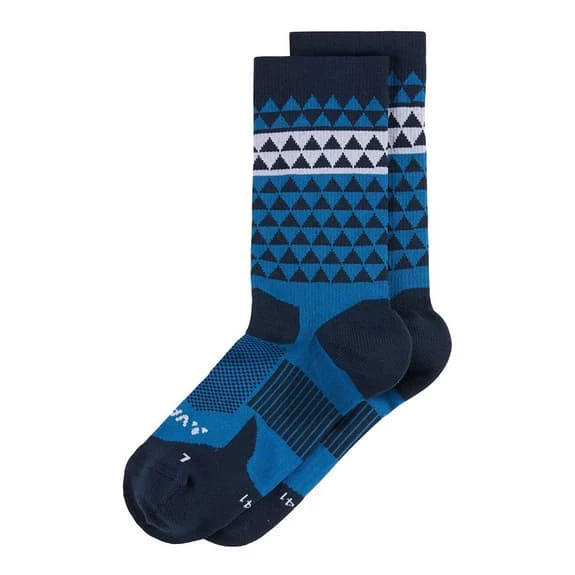 Chaussettes Vaude Bike Mid Bleu Nuit â Image 2