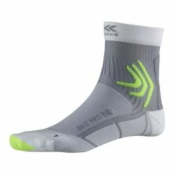Chaussettes X-Bionic Bike Pro Mid Gris Vert
