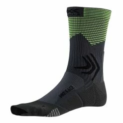 Chaussettes X-Bionic Bike Race Gris Vert